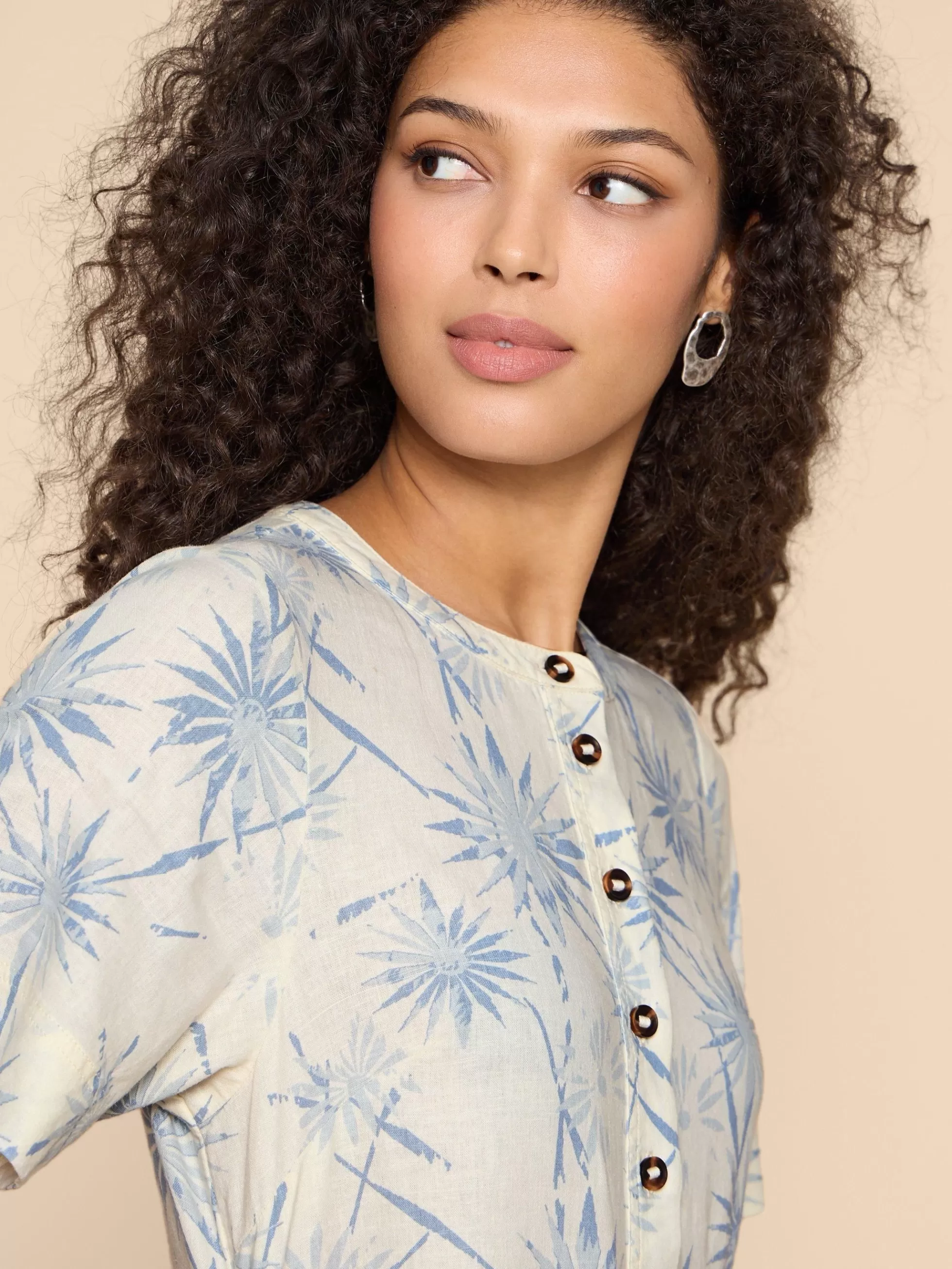 Discount Pip Linen Blend Midi Dress Dresses